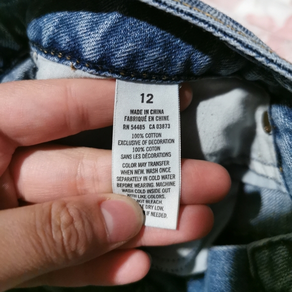 (2 for $40) AE Denim Shorts NWOT - Picture 3 of 3